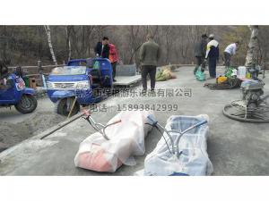 山道滑板車(chē)施工現場(chǎng)